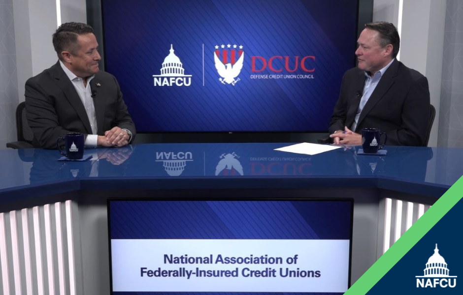 NAFCU’s Berger, DCUC’s Hernandez team up to advocate for serving
